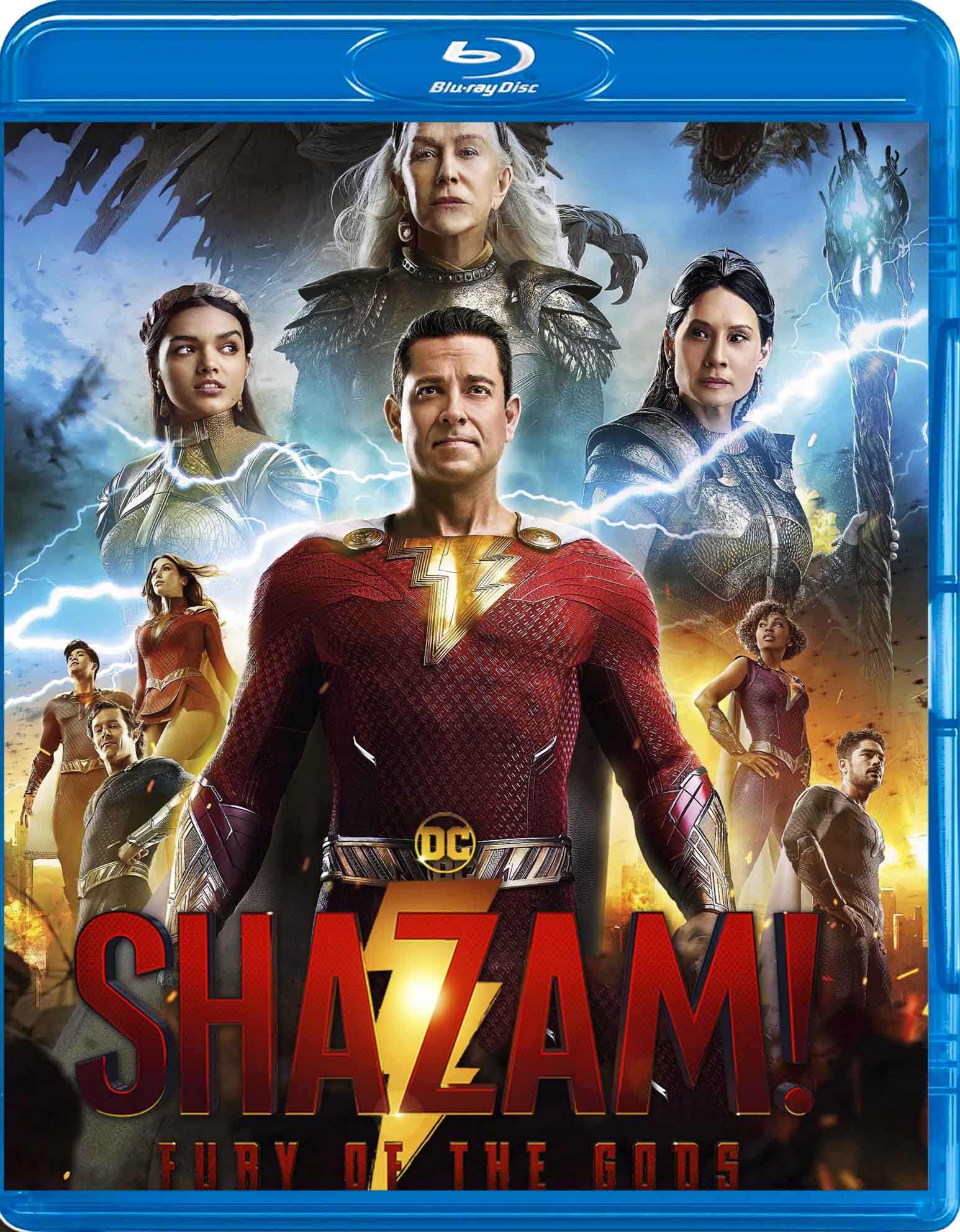 SHAZAM FURY OF THE GODS Blu Ray Fantasy Video Store