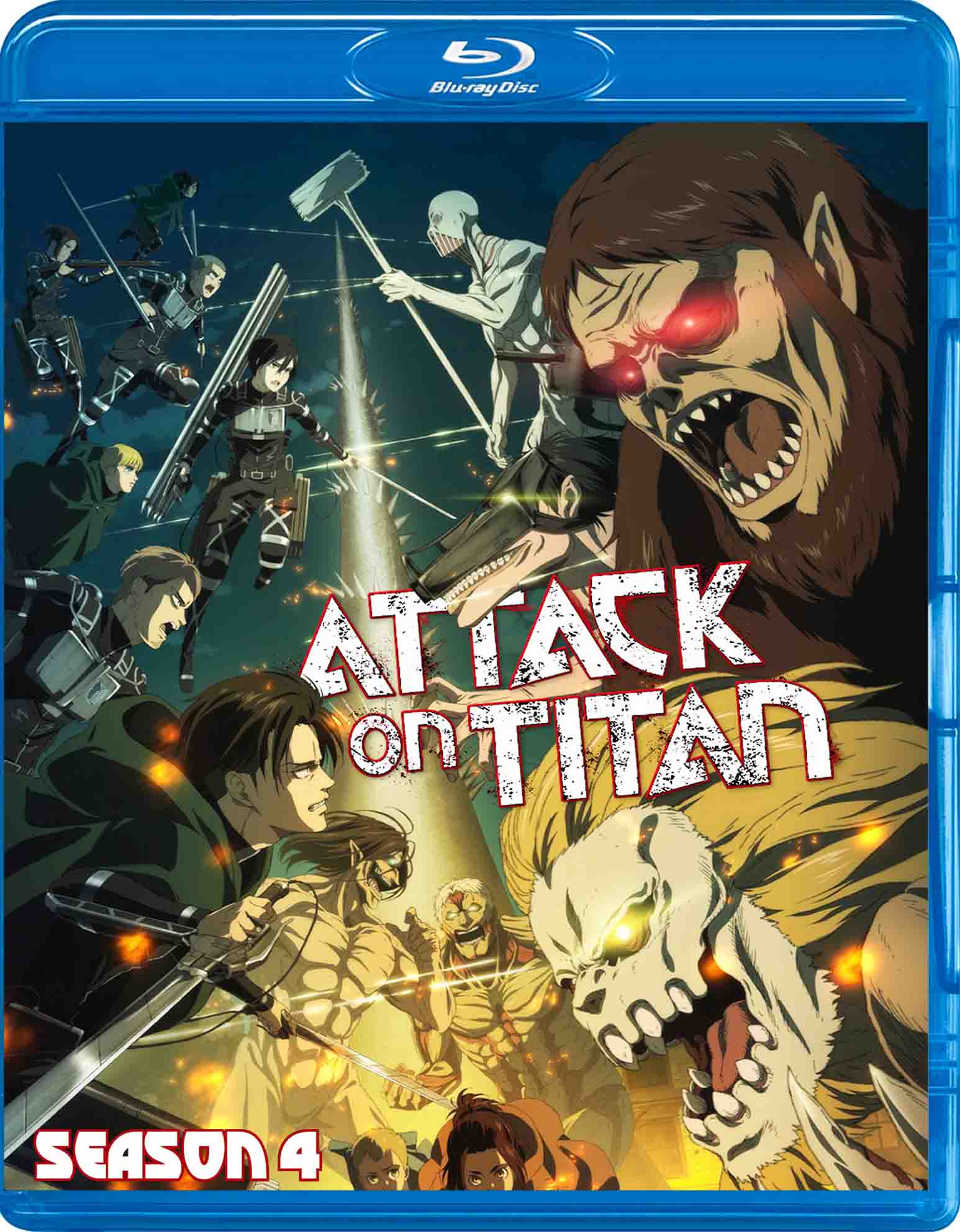 ATTACK ON TITAN – SEASON 4 – Blu-Ray – Fantasy Video Store